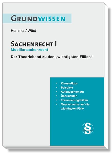 Grundwissen Sachenrecht I - Mobiliarsrecht book