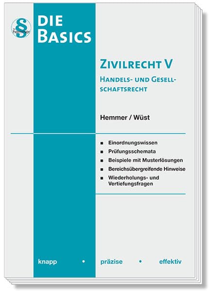 Die Basics Zivilrecht V Handels- und Gesellschaftsrecht Law