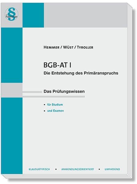 BGB AT I - Entstehung des Primäranspruchs Law