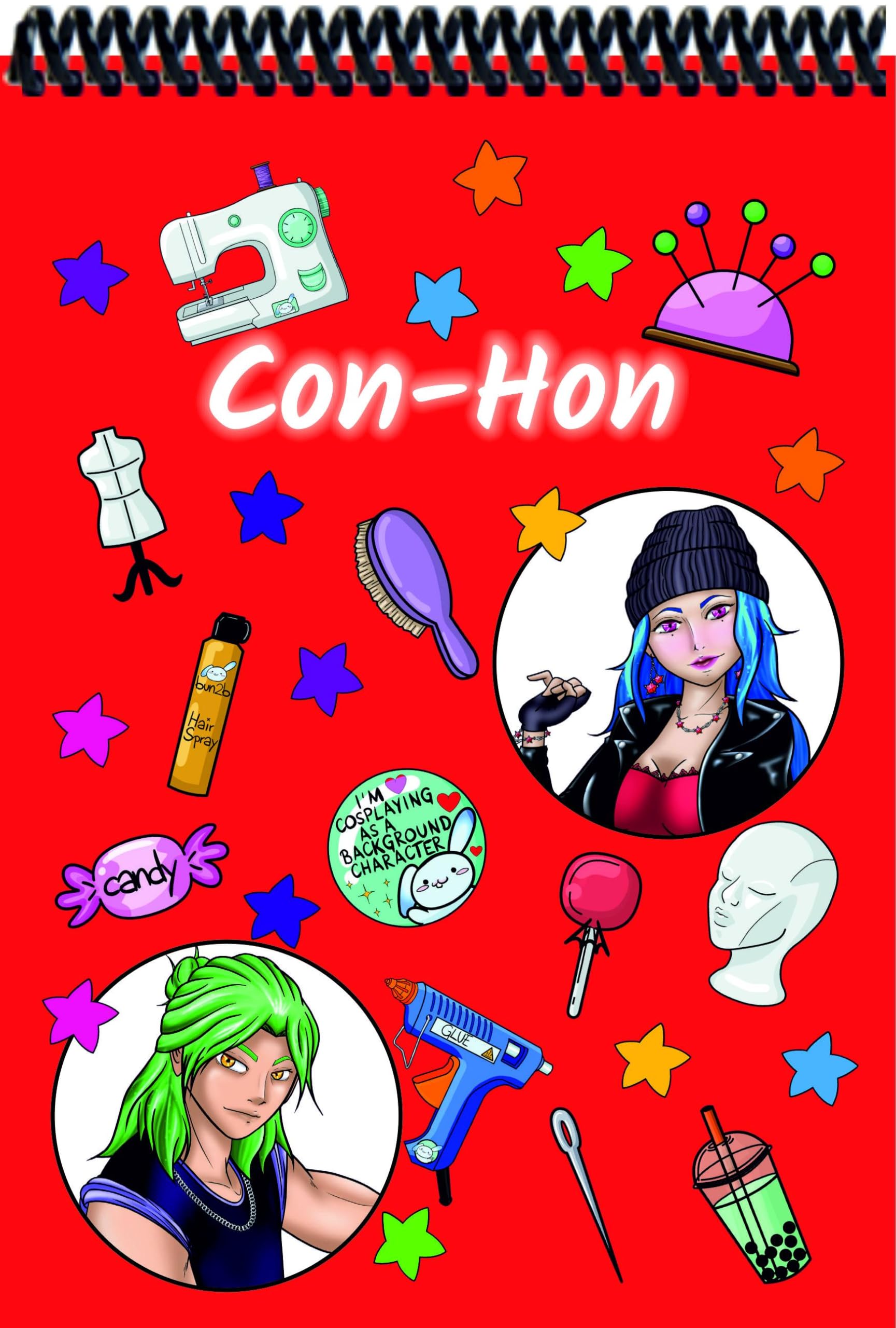 Con-Hon: Das Autogrammbuch für alle Cosplayer, rot book