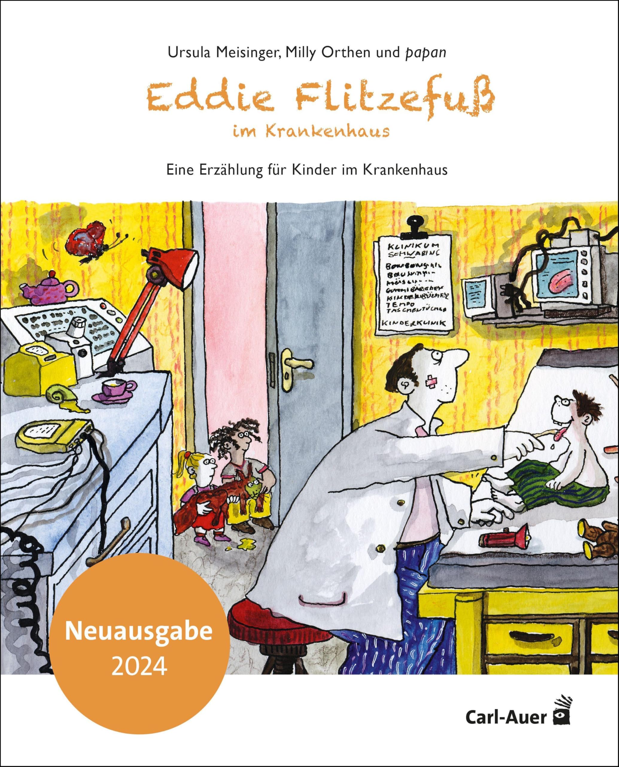 Eddie Flitzefuß im Krankenhaus: Eine Erzählung für Kinder im Krankenhaus Health, Nutrition & Fitness