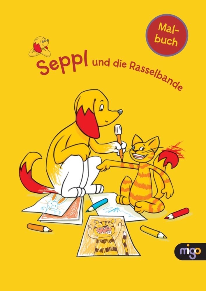 Seppl und die Rasselbande Malbuch Tiptoi & Games