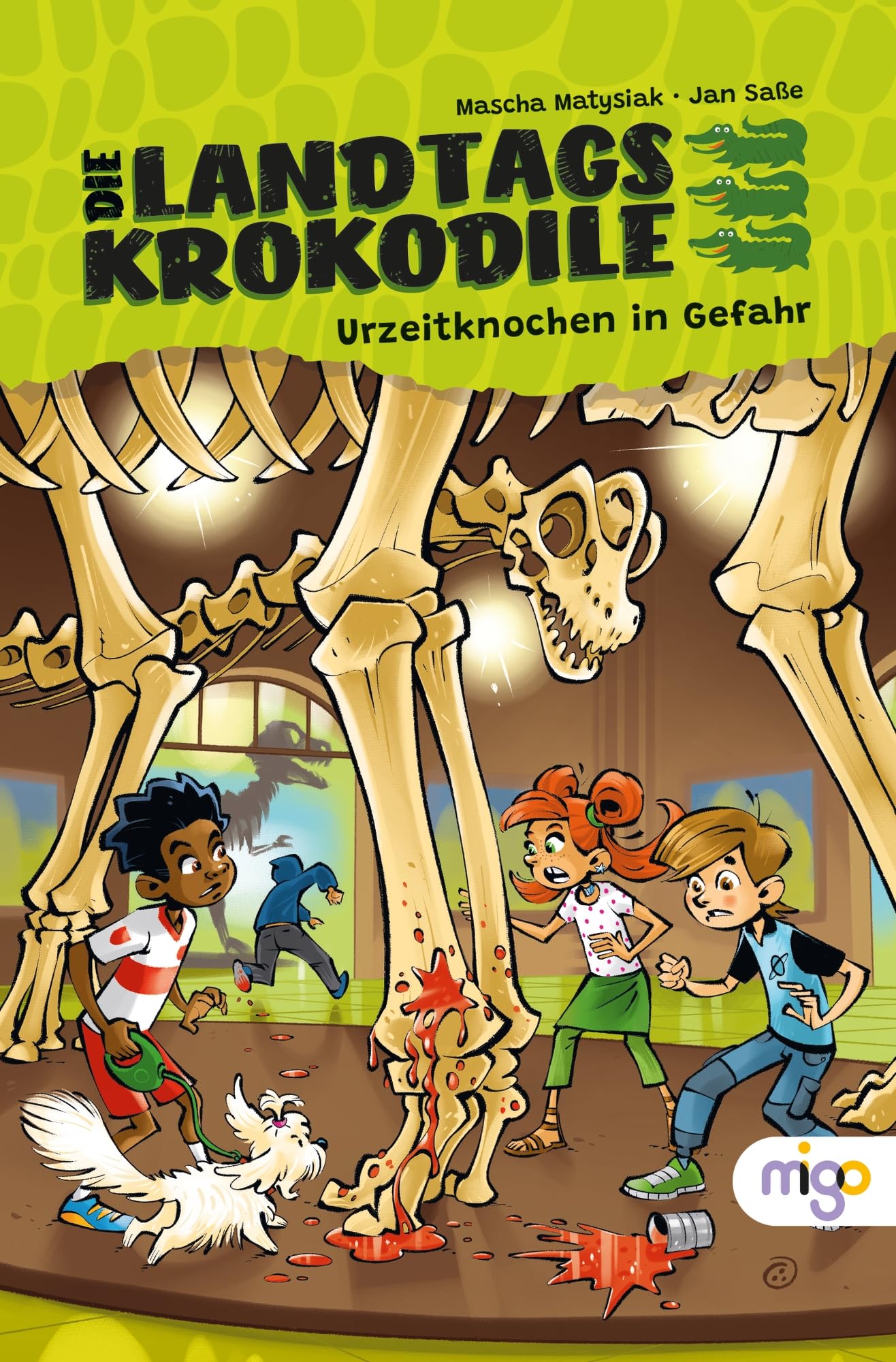 Die Landtagskrokodile 1. Urzeitknochen in Gefahr Novels & Short Stories
