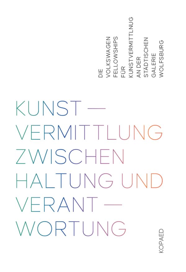 Kunstvermittlung zwischen Haltung und Verantwortung Children's books
