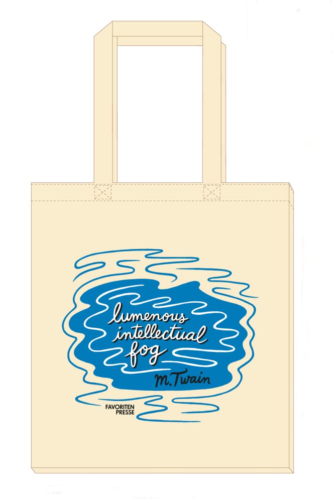 Künstlertasche ""Luminous Intellectual Fog"" Contemporary literature