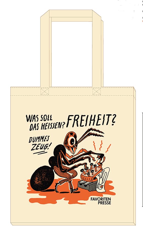 Künstlertasche ""Aus dem Tagebuch einer Ameise"" Contemporary literature