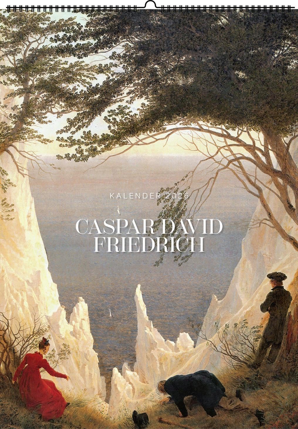 Caspar David Friedrich. Wandkalender 2026: Mit 13 Motiven des bedeutendsten Vertreters der Frühromantik Film, Art & Culture