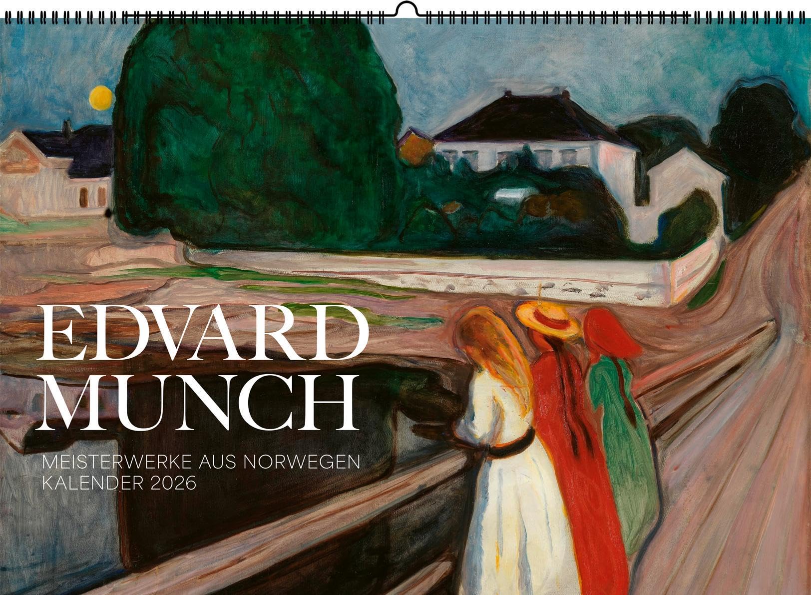 Edvard Munch. Wandkalender 2026: Meisterwerke aus Norwegen Film, Art & Culture