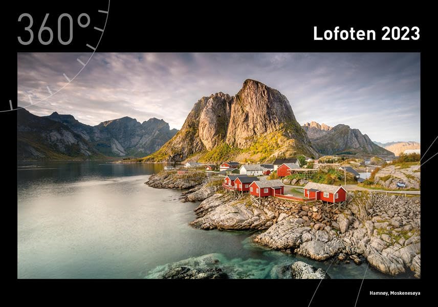 360° Lofoten Premiumkalender 2023 (360° Premiumkalender 2023) Leisure, Home & Garden