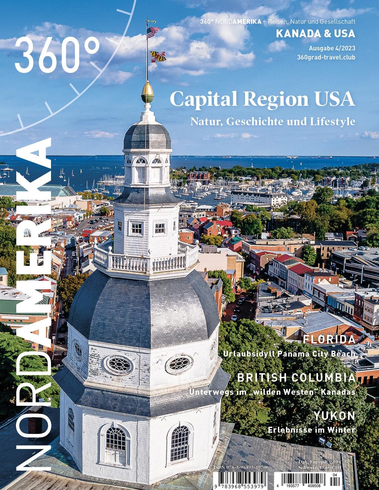 360° NordAmerika - Ausgabe 4/2023: Capital Region USA - Natur, Geschichte und Lifestyle (360° NordAmerika: Kanada und USA - Reisen, Natur und Gesellschaft) Leisure, Home & Garden