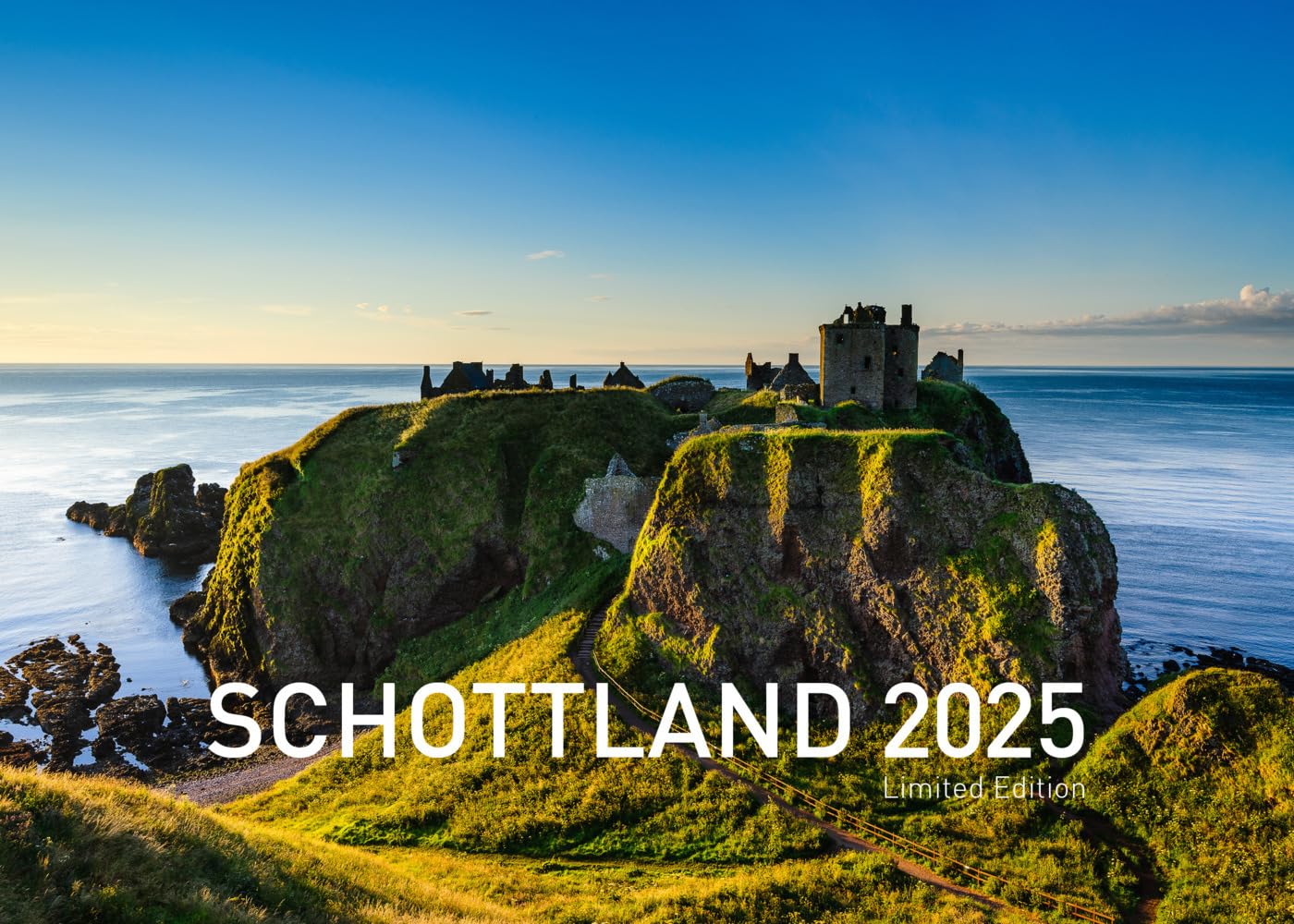 360° Schottland Exklusivkalender 2025 (360° Exklusivkalender 2025: Limited Edition (70 x 50 cm)) Leisure, Home & Garden