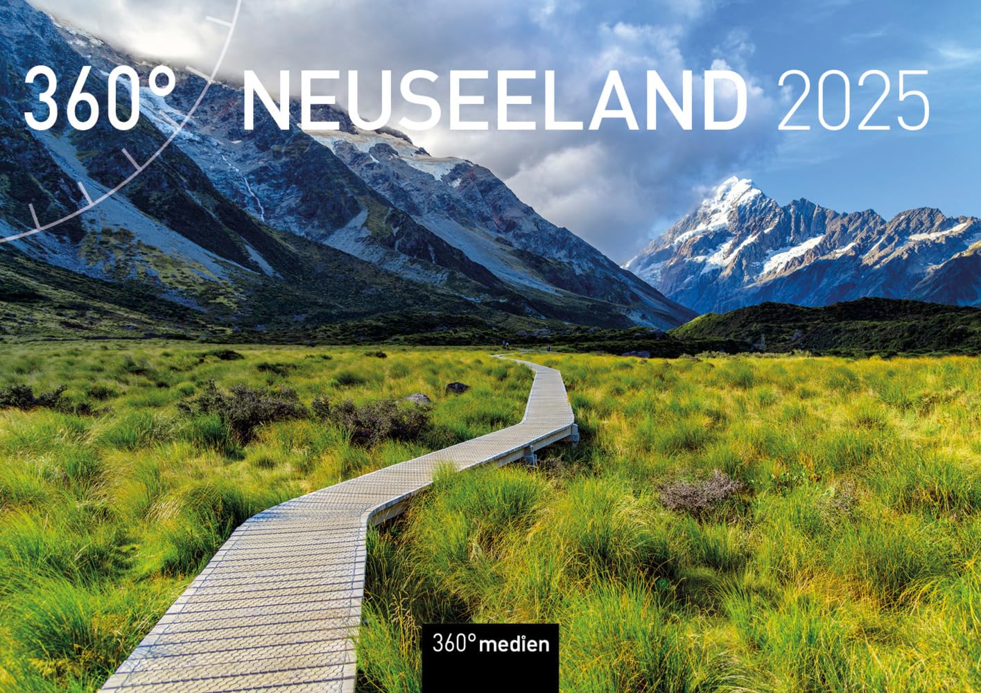 360° Neuseeland Broschürenkalender 2025 Leisure, Home & Garden