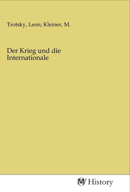 Product Image: Der Krieg und die Internationale