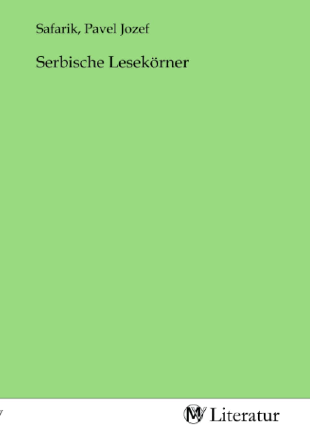 Serbische Lesekörner book