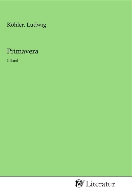 Product Image: Primavera: 1. Band