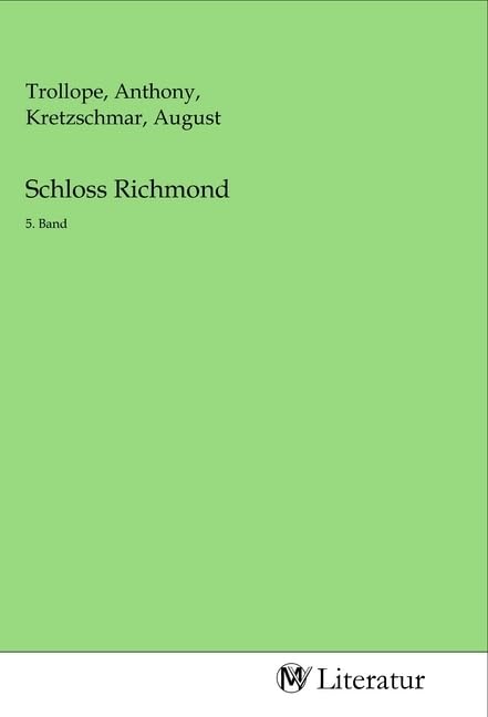 Product Image: Schloss Richmond: 5. Band