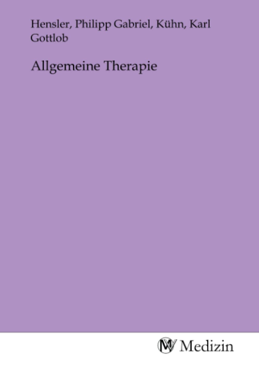 Product Image: Allgemeine Therapie