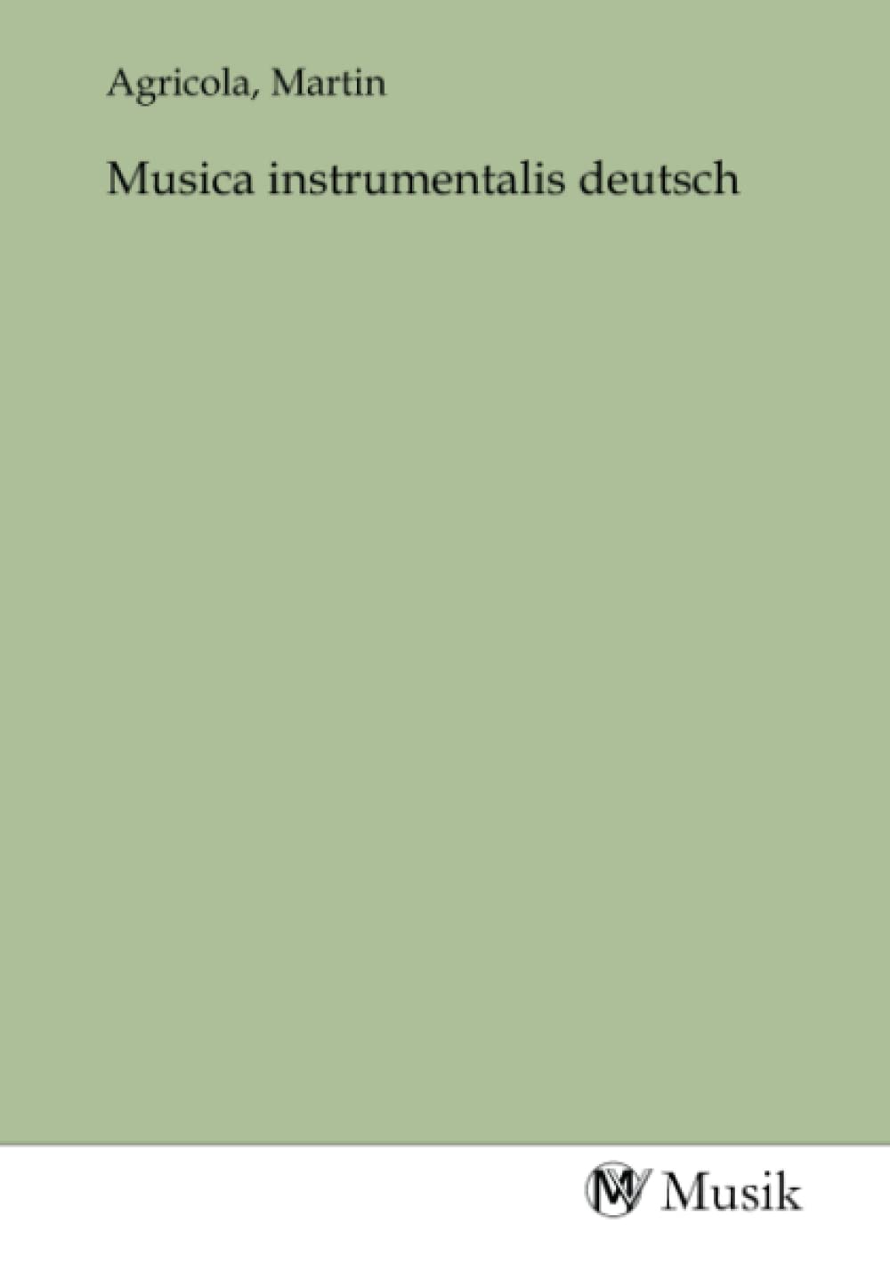 Musica instrumentalis deutsch Books