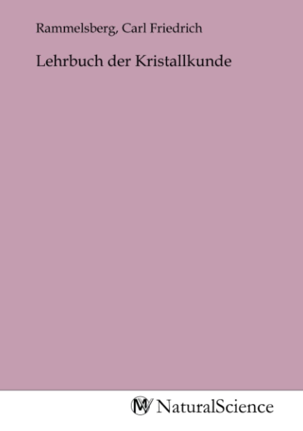 Lehrbuch der Kristallkunde Books