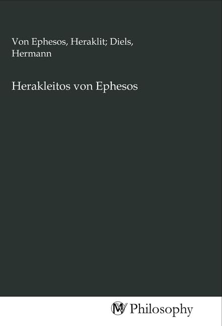Herakleitos von Ephesos University books