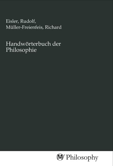 Handwörterbuch der Philosophie University books