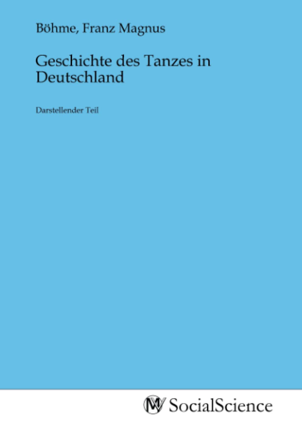 Geschichte des Tanzes in Deutschland: Darstellender Teil Law