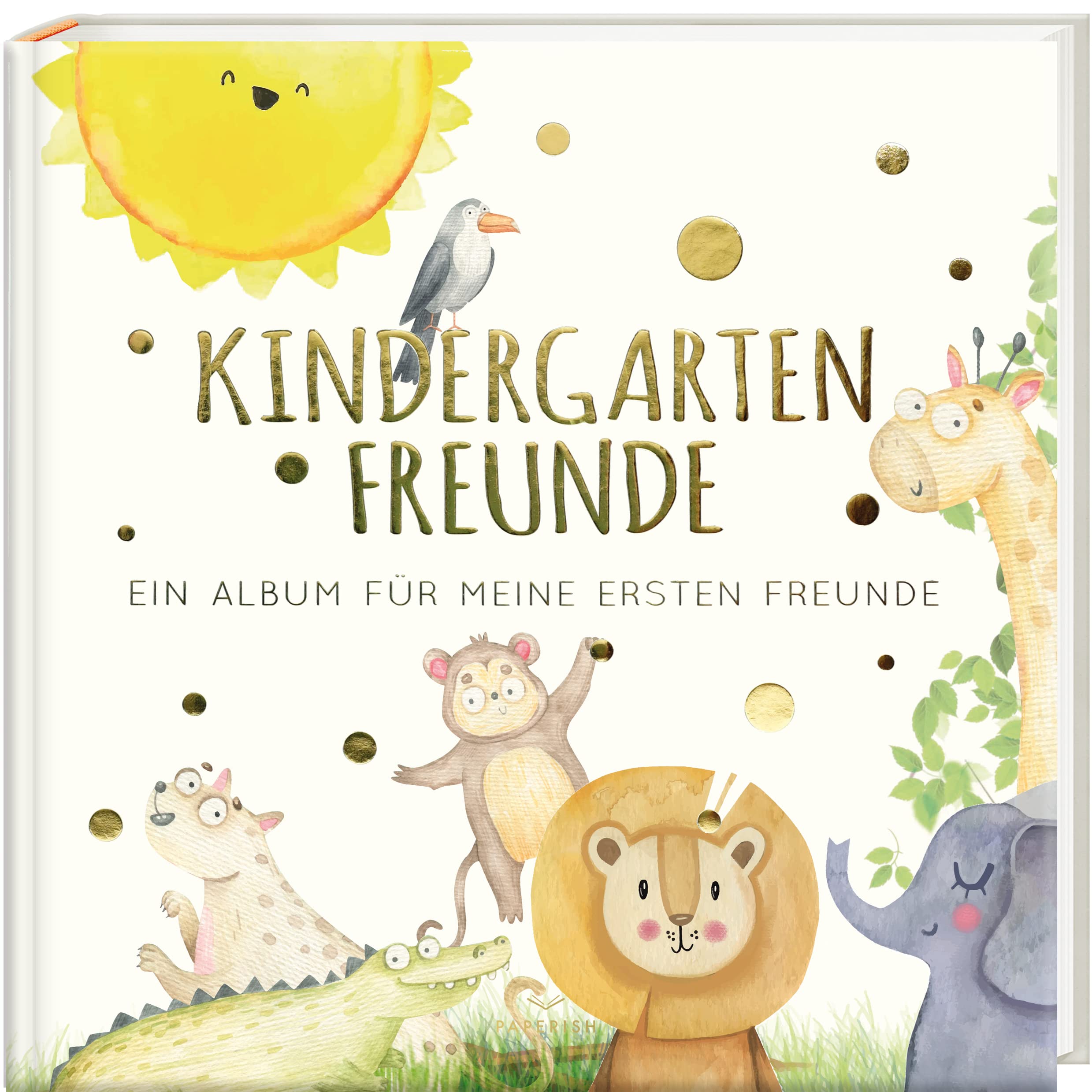 Kindergartenfreunde - SAFARI: ein Album für meine ersten Freunde (Freundebuch Kindergarten 3 Jahre) PAPERISH® Social Sciences