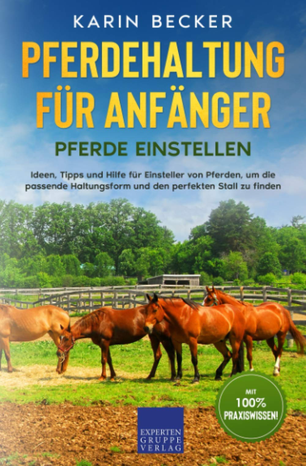 Pferdehaltung für Anfänger: Pferde Einstellen: Ideen, Tipps und Hilfe für Einsteller von Pferden, um die passende Haltungsform und den perfekten Stall zu finden book