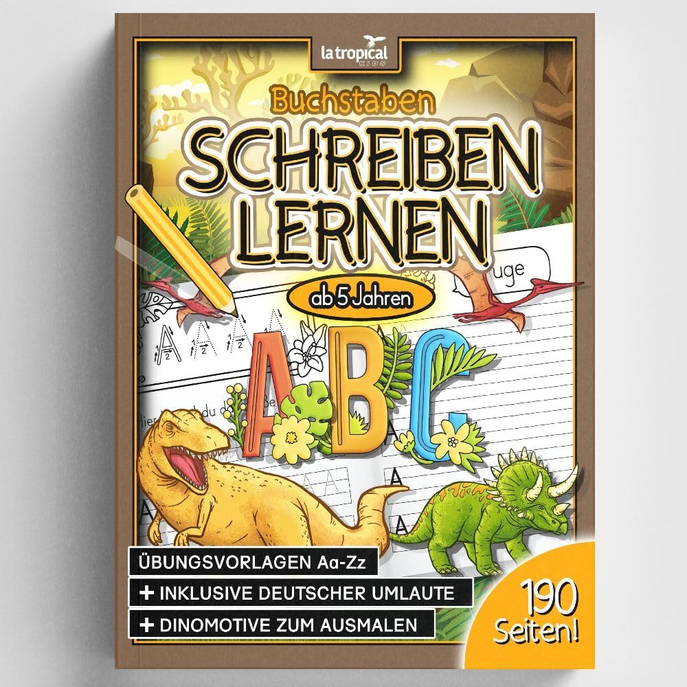 Buchstaben schreiben lernen ab 5 Jahren Non-fiction