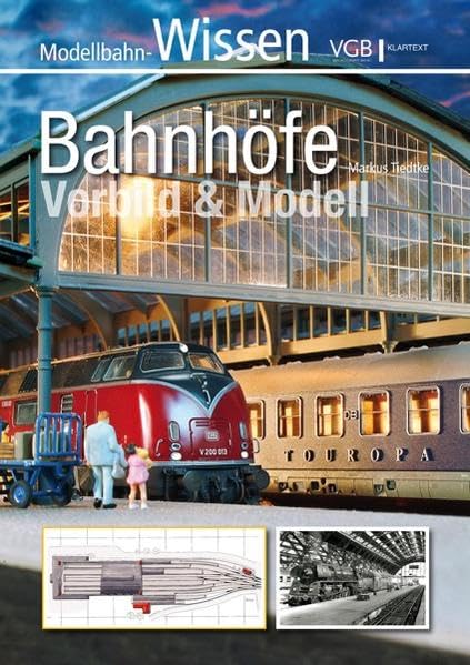 Tiedtke, M. Bahnhöfe Vorbild und Modell book
