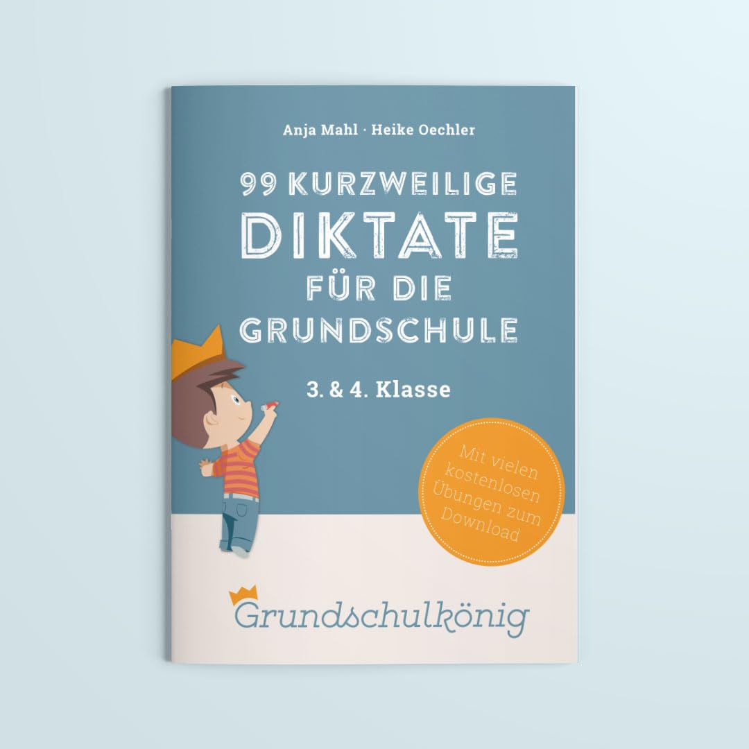 99 kurzweilige Diktate für die Grundschule - Band 1: Übungsheft, Deutsch, 3. & 4. Klasse Professional & Reference Books