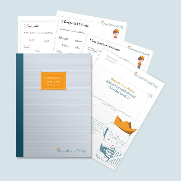 Grundschule - Rechtschreibsammlung für die 1. & 2. Klasse - Teil 1: Materialsammlung für die 1. & 2. Klasse im Fach Deutsch Professional & Reference Books