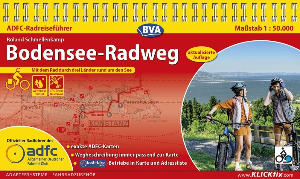 BVA ADFC Radreiseführer Bodensee-Radweg Leisure, Home & Garden