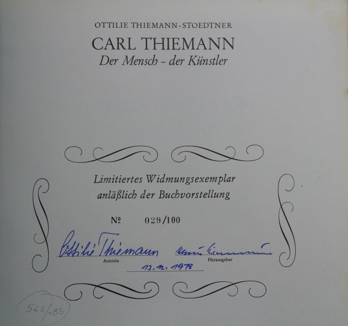 Carl Thiemann. Der Mensch - der Künstler book