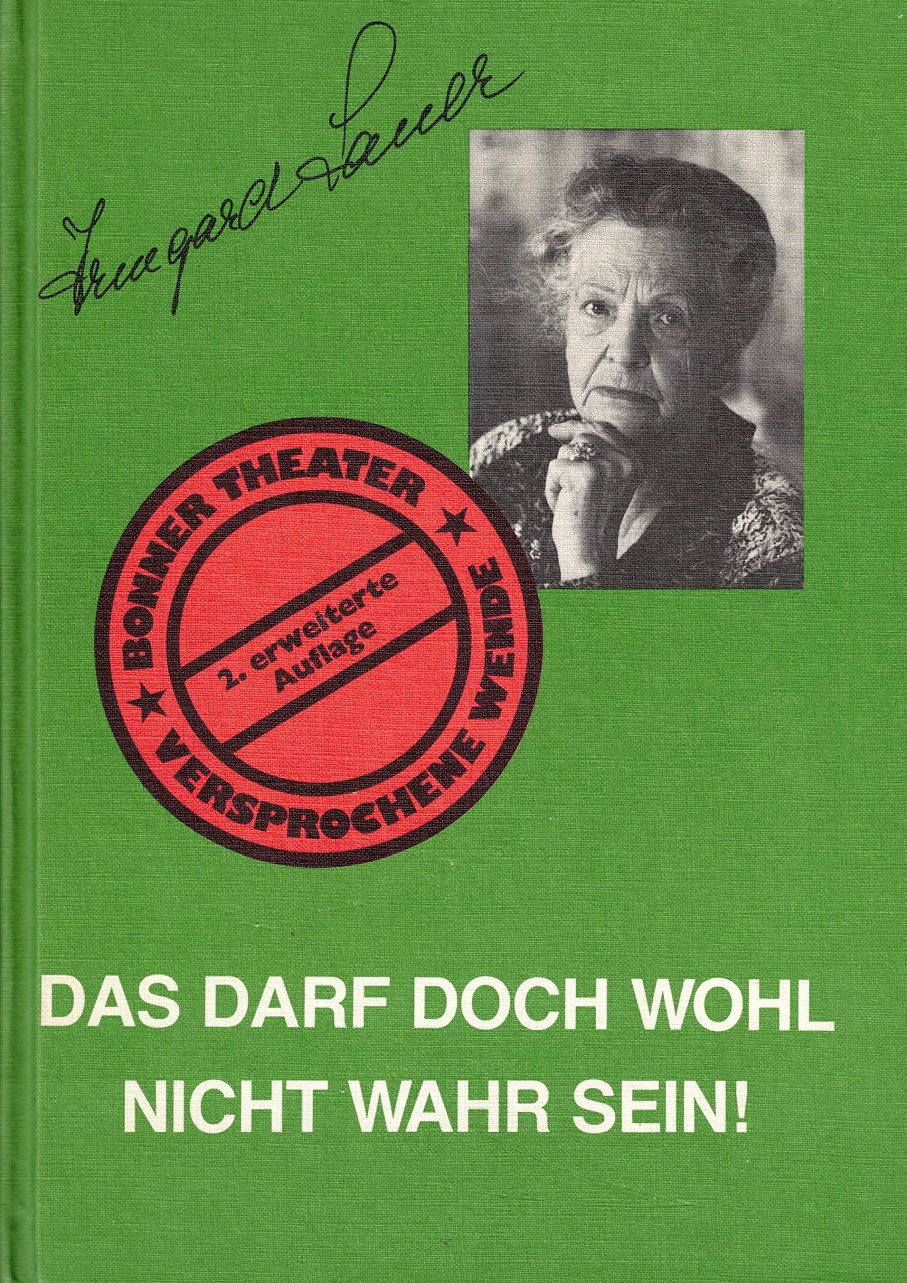 Das darf doch wohl nicht wahr sein! : Bonner Theater, versprochene Wende. Books