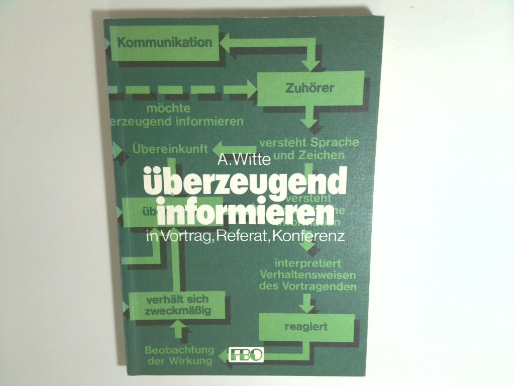 Überzeugend informieren in Vortrag, Referat, Konferenz. Eine Anleitung zur visuellen Kommunikation in der Praxis. Band I: Der Umgang mit technischen Hilfen zur anschaulichen Vermittlung von Informationen. Books