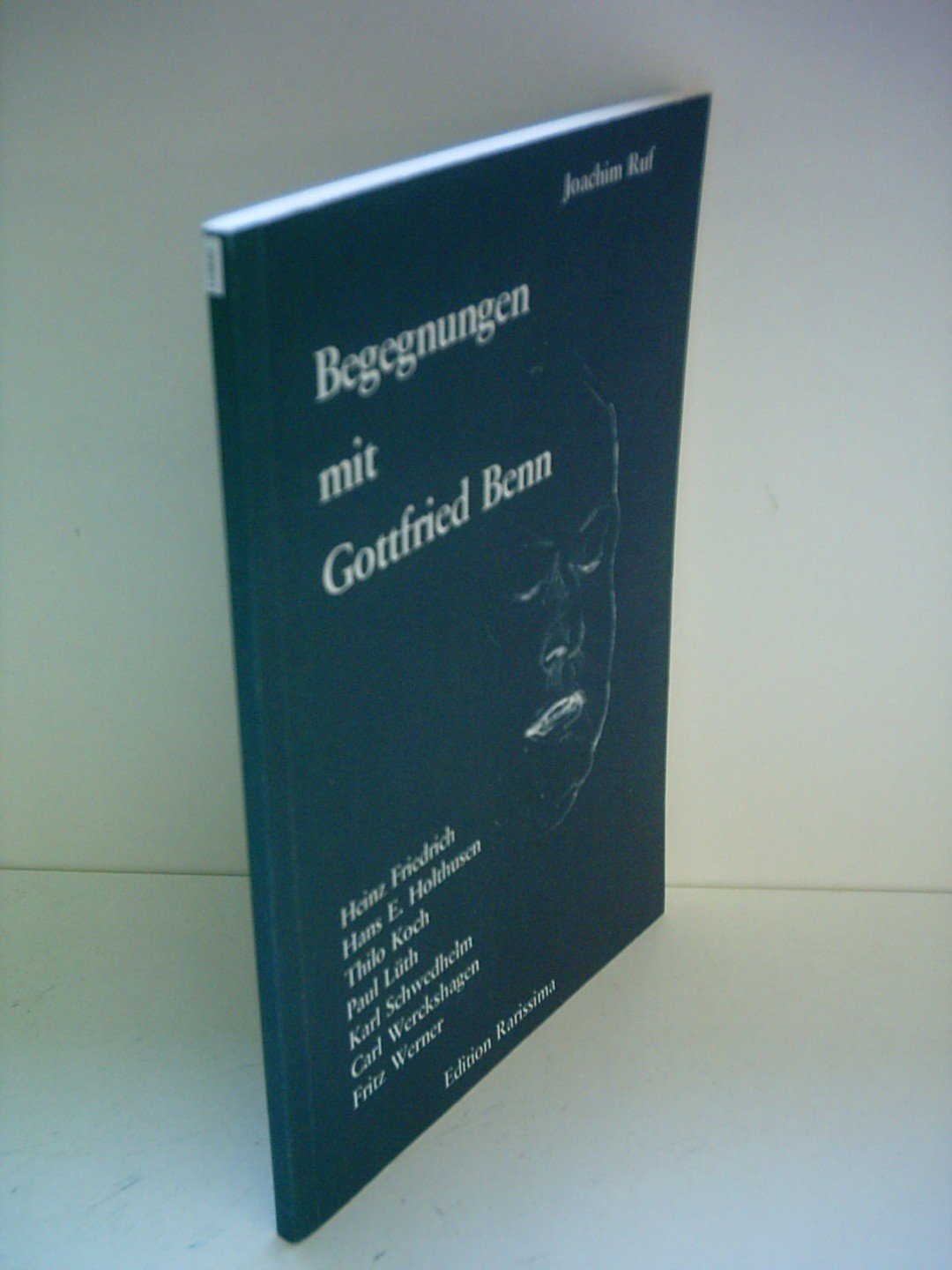 Product Image: Begegnungen mit Gottfried Benn