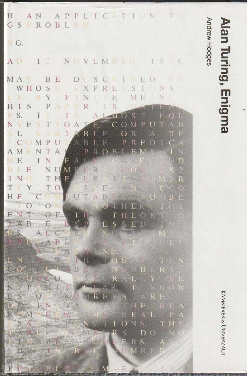 Alan Turing, Enigma Computer Science