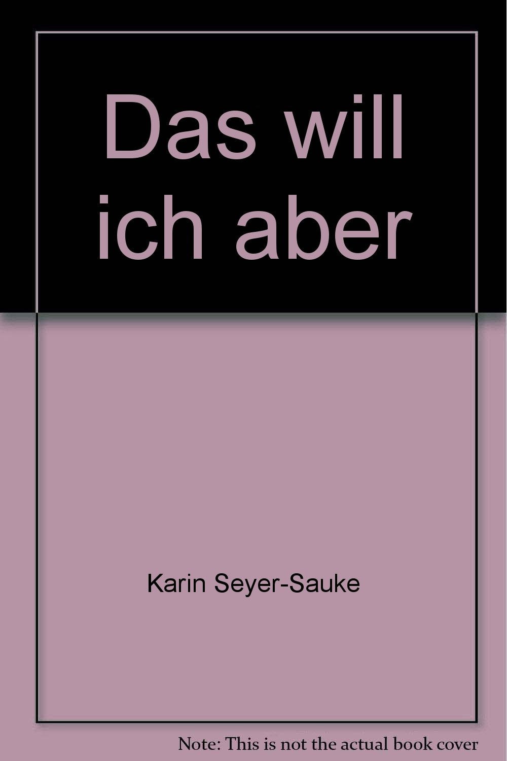 Das will ich aber Books