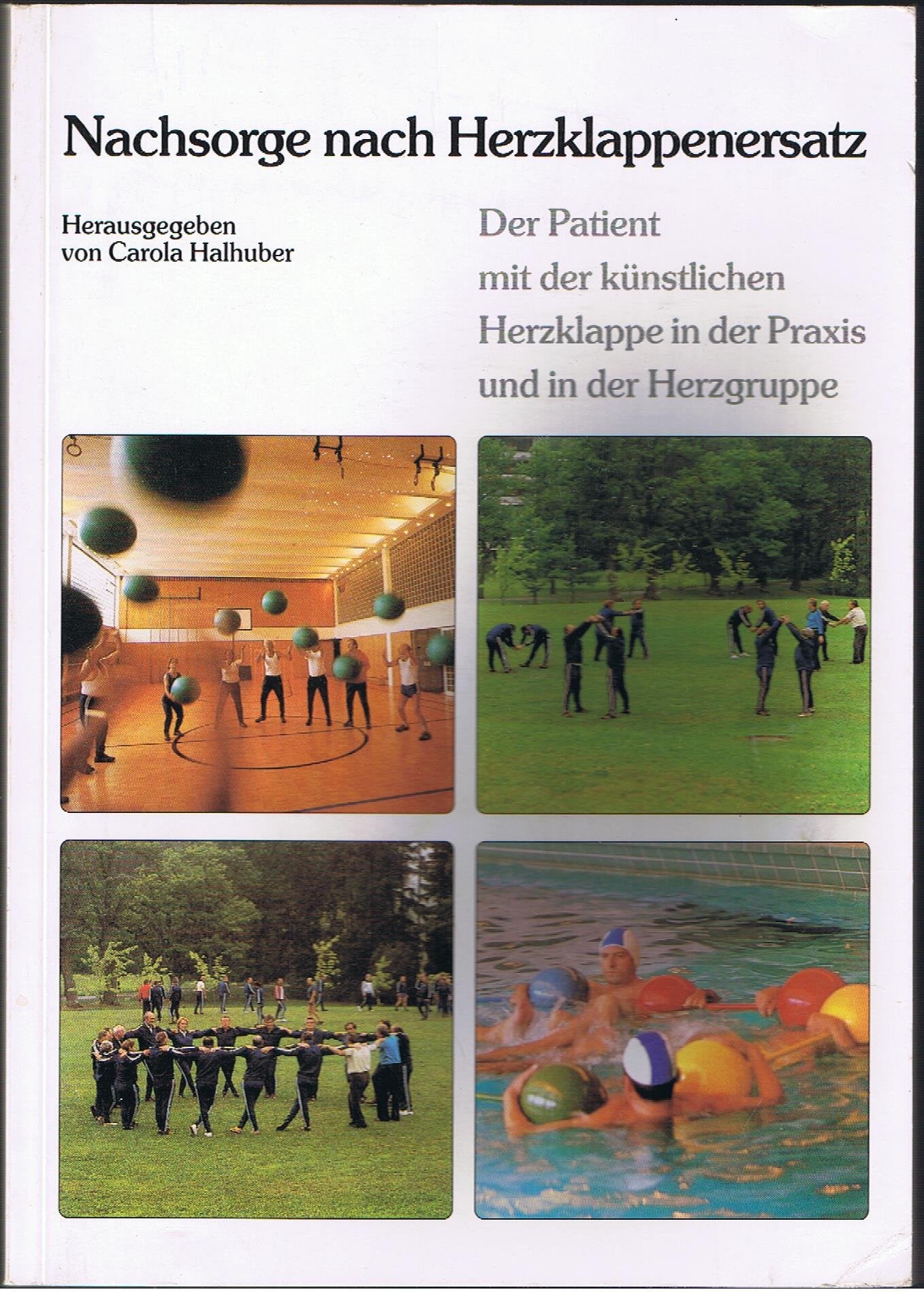 Nachsorge nach Herzklappenersatz. Der Patient mit der künstlichen Herzklappe in der Praxis und in der Herzgruppe Books