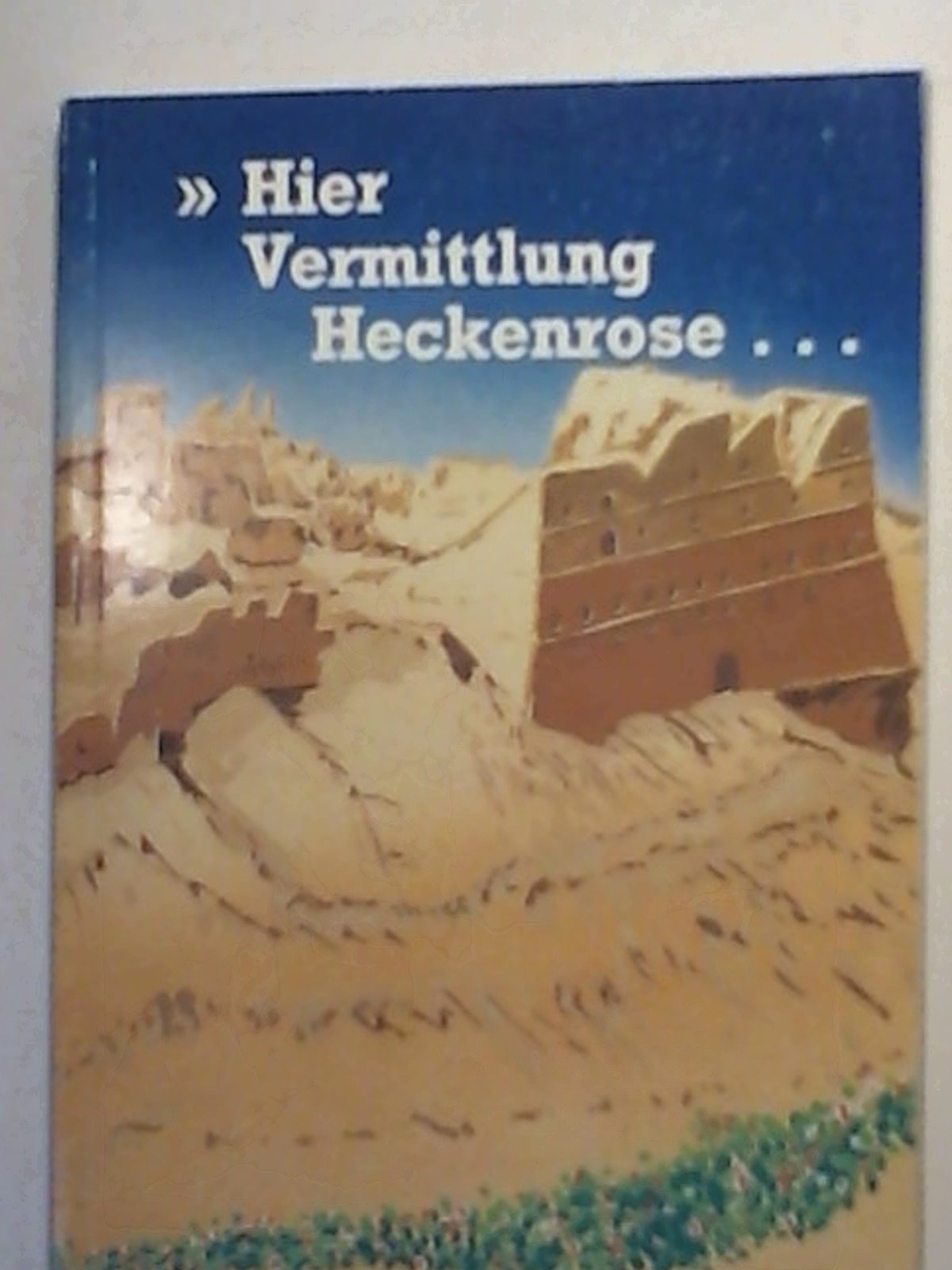 Hier Vermittlung Heckenrose...: Roman der Panzer-Nachrichten-Abteilung 60 Books