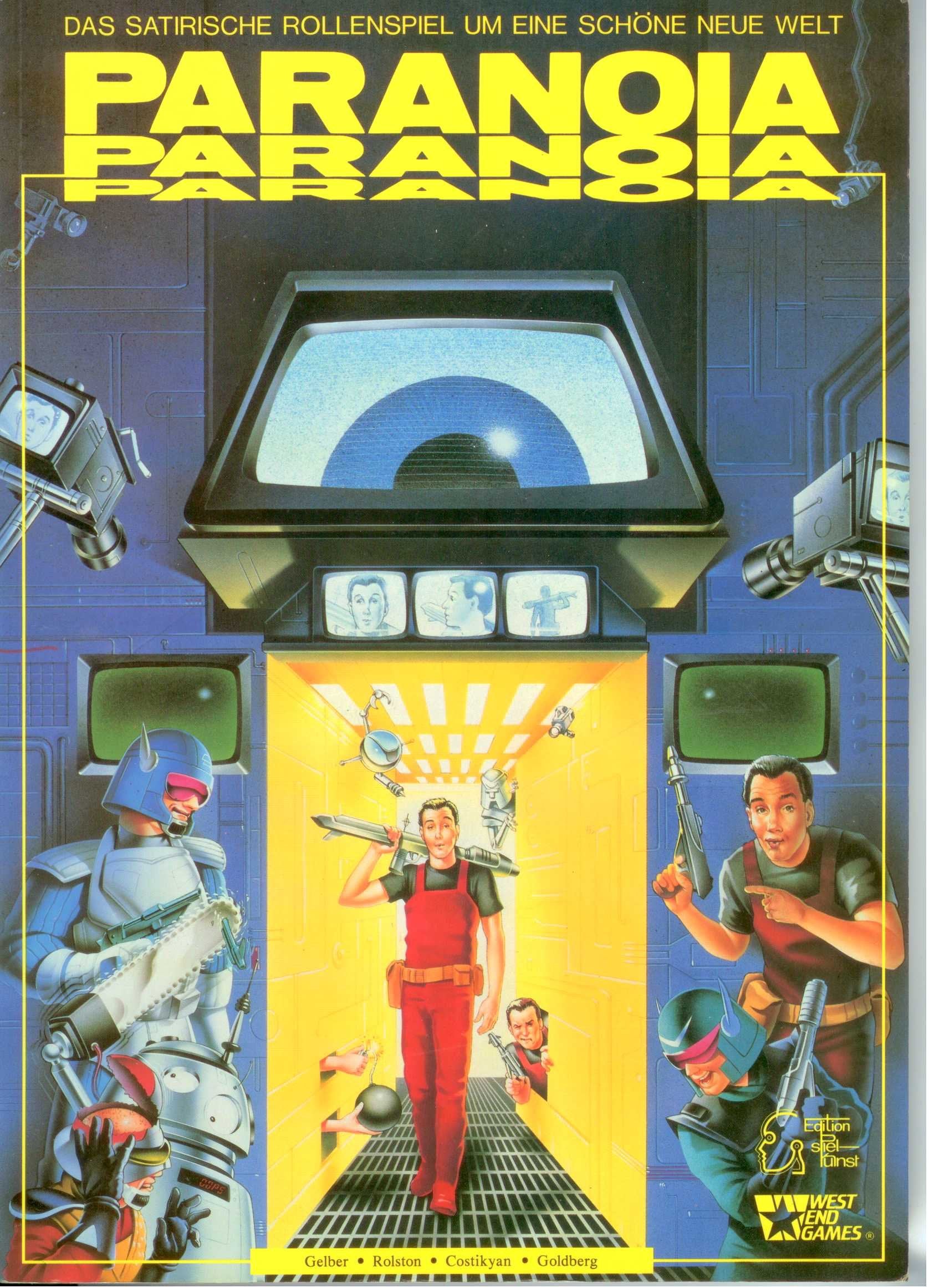 Paranoia, Paranoia, Paranoia Books