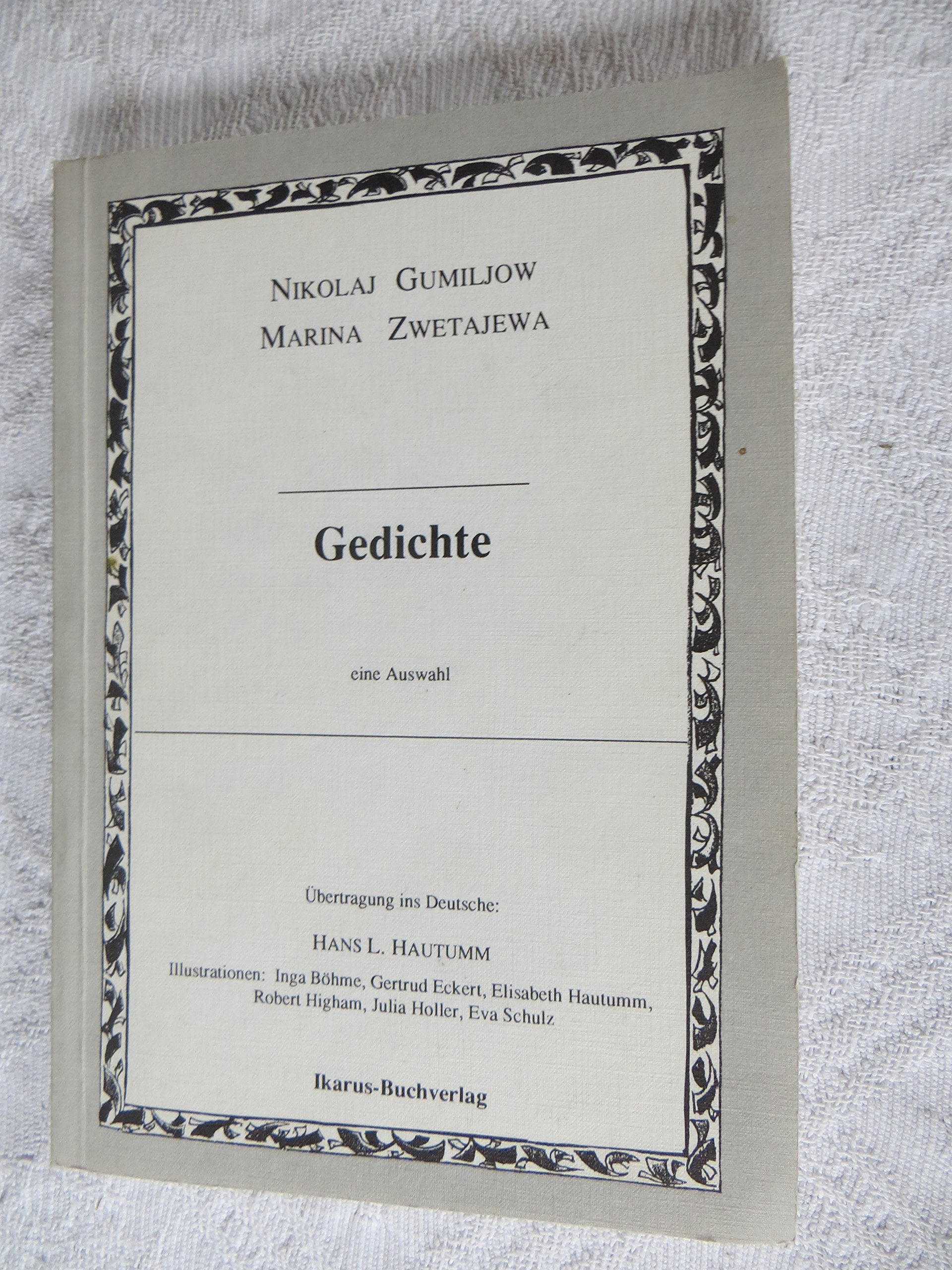 Nikolaj Gumiljow. Marina Zwetajewa book
