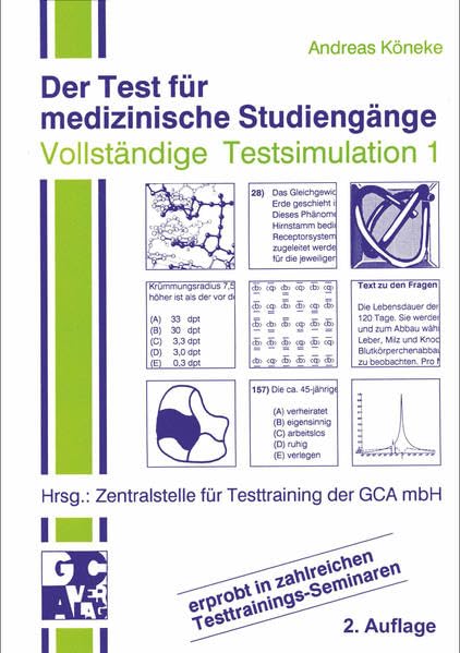 Der Test für medizinische Studiengänge TMS. I. Vollständige Testsimulation Medicine