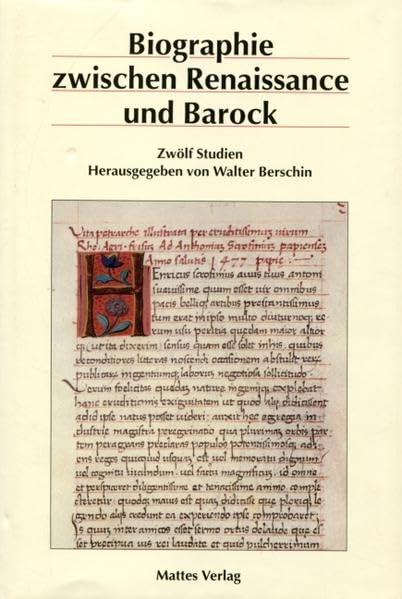 Biographie zwischen Renaissance und Barock Contemporary literature