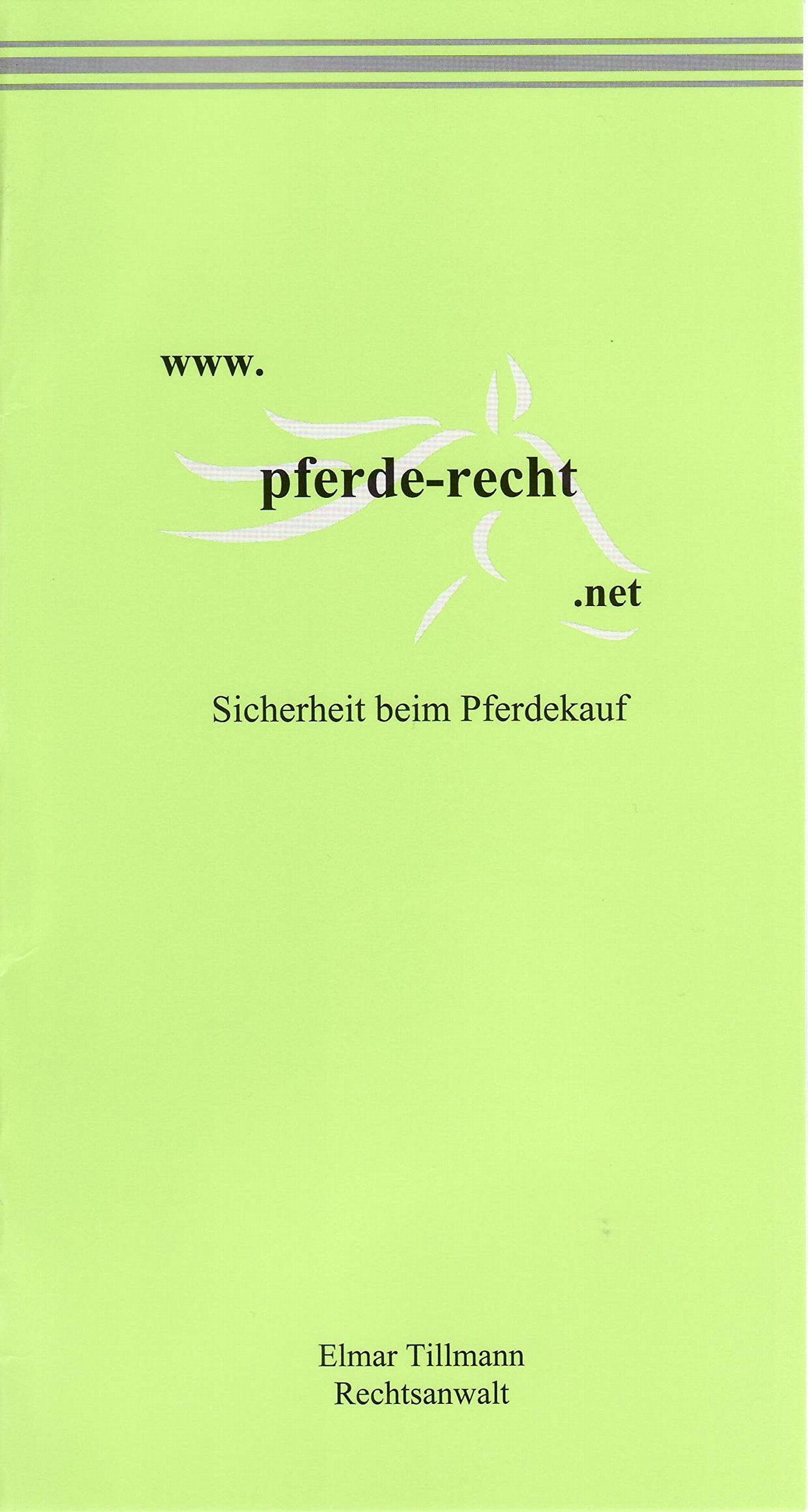 www.pferde-recht.net: Sicherheit beim Pferdekauf Computer Science