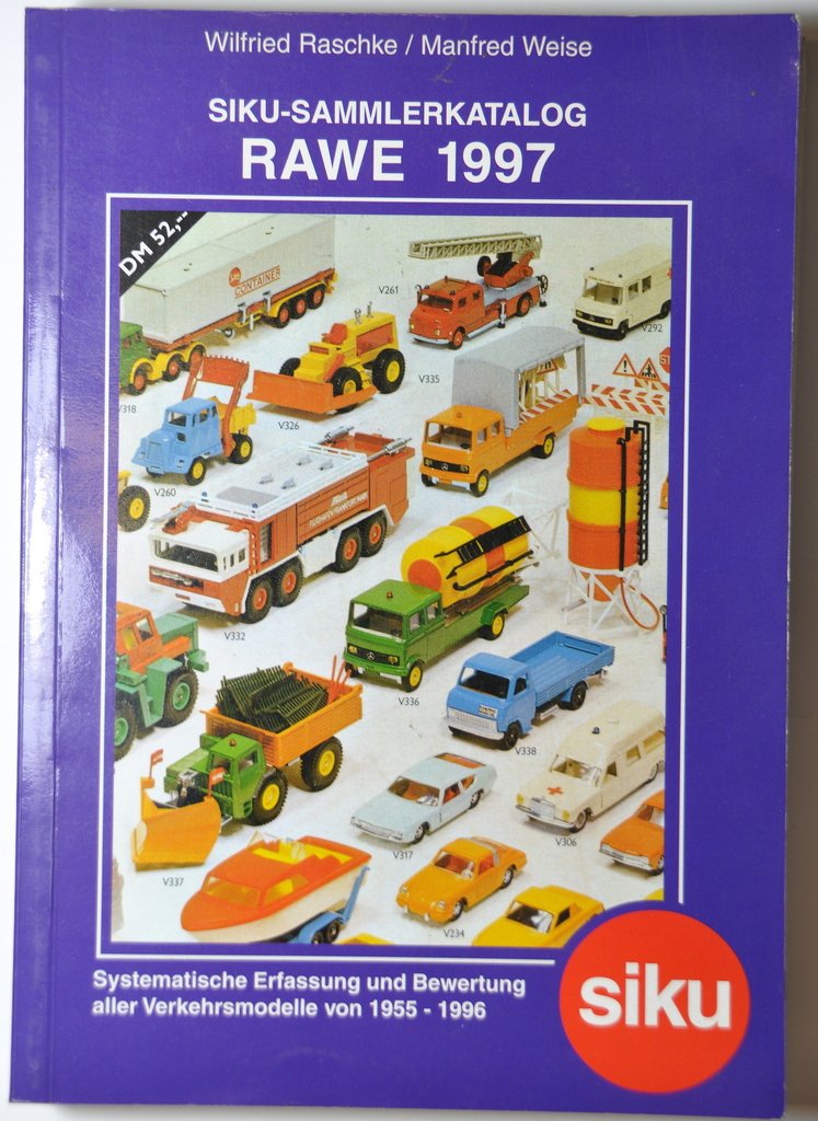 Siku-Sammlerkatalog Rawe 1997 Reference Books