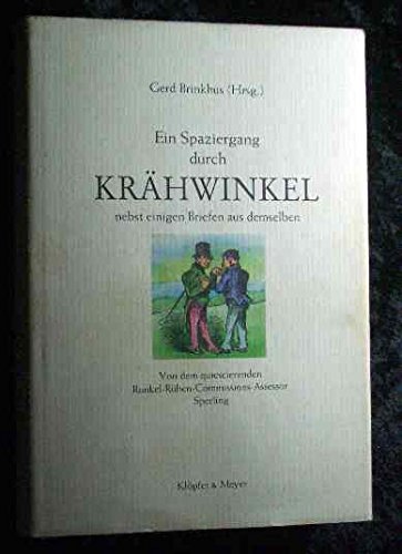 Ein Spaziergang durch Krähwinkel Professional & Reference Books