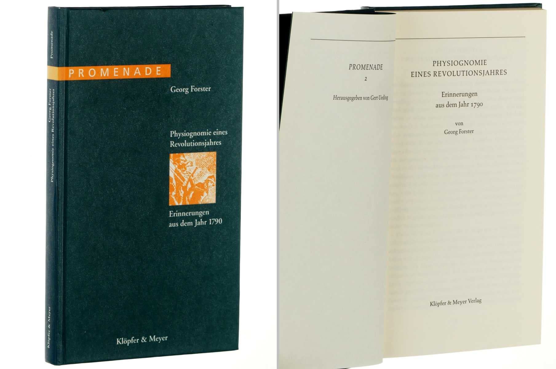 Physiognomie eines Revolutionsjahres. Erinnerungen aus dem Jahr 1790 Science Books