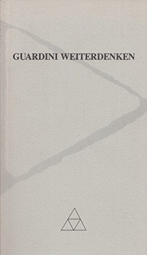 Guardini - Weiterdenken (Livre en allemand) book